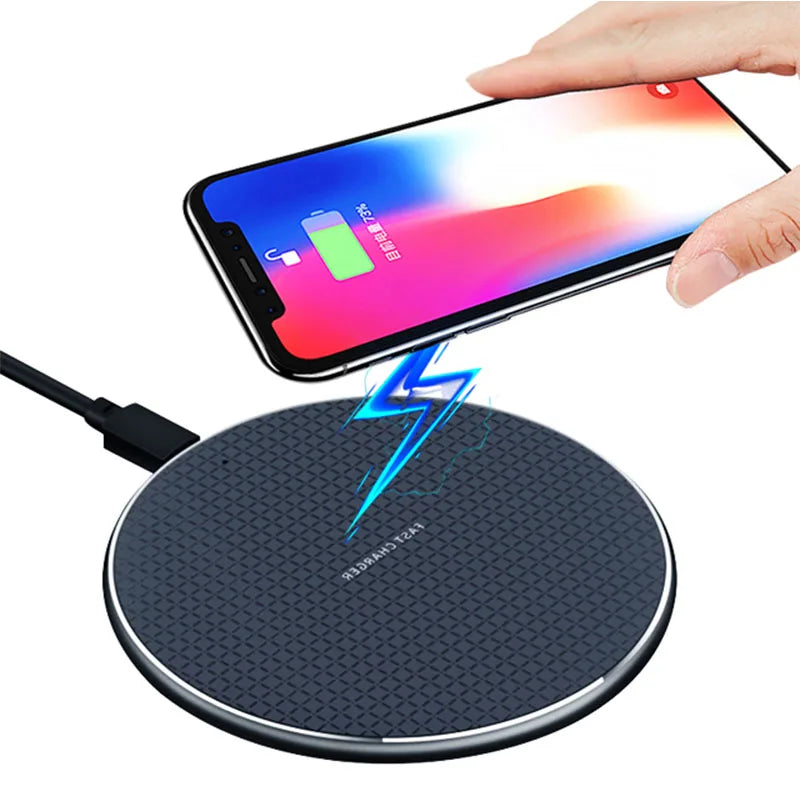 2025 New Product 15w 10w Universal Charger Fast Quick Charging Custom Wireless Charger Power Bank