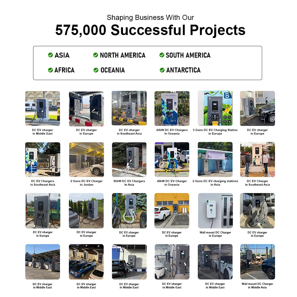 BENY 3-year Warranty 240kw 320kw 360kw Level 3 Ev Charger EV Charging Station for Business Charging Station Large Garage