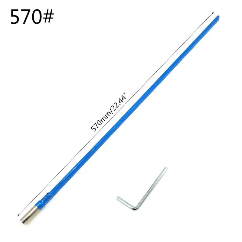 1Set Two Way Dual Action Guitar Truss Rod Blue Adjustment Lever with Hex Wrench