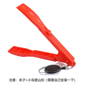 Plastic Multifunctional Fishing Fish Clips Hand Controller Fishing Tackle Fish Body Grip Clamp Gripper Grabber with Lock Switch