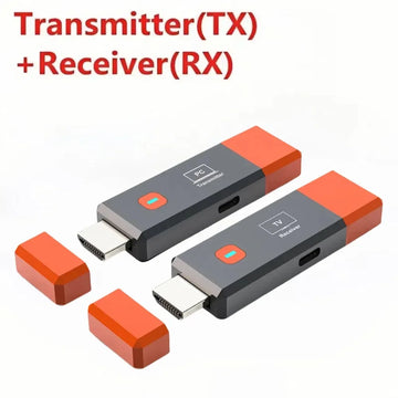 HDMI Wireless Video Transmitter and Receiver Extender 50m 1080P HDMI Video TV Stick Dongle Wireless Adapter For Camera Laptop PC