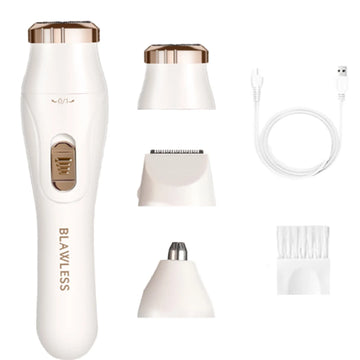 Electric Shaver for Women Female Razor Bikini Trimmer Facial Shavers for Ladies Body Underarms Legs Portable Painless Epilator