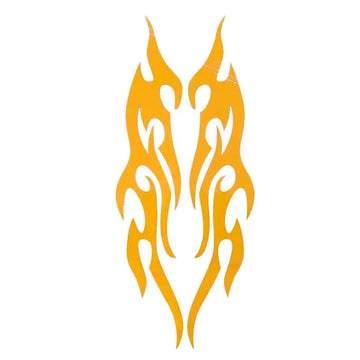Car Sticker Modified Flame Bumper Hood Rearview Mirror Head Cover Stickers Cover Scratches Motorcycle Decals Car Decorative