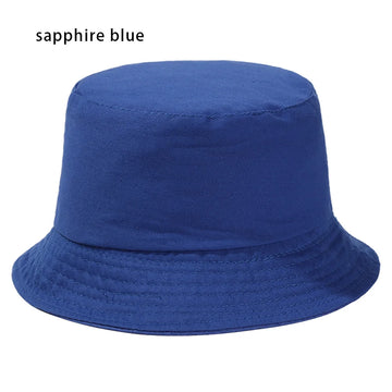 Summer Foldable Bucket Hat Unisex Outdoor Sunscreen Cotton Fishing Hunting Cap Men Basin Chapeau Sun Prevent Hats for Women 2023