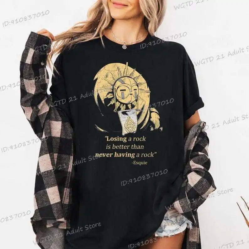 Funny Clair Obscur Expedition 33 Esquie T Shirt Harajuku Game Expedition 33 Fan Gift Streetwear Women Men T-shirts