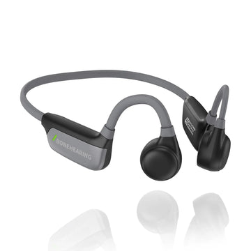 Bone Conduction Bluetooth Hearing Aid Does Not Harm the Ears IPX5 Waterproof Noise Cancelling Hearing Aid Open Ear Design