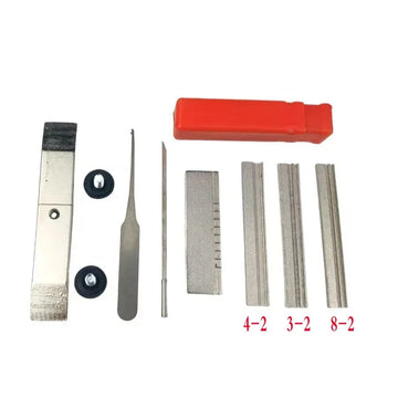 1 Set AB Three-Head Tin Foil Tools Full Set Locksmith Tool Supplies Repair Accessories Kit Good quality
