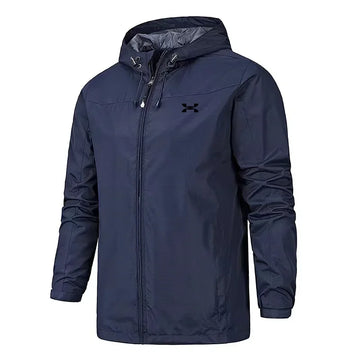 2025 New Four Seasons Mountaineering Robe Men's Casual Jacket Outdoor Single layer Windbreaker Jacket for Men