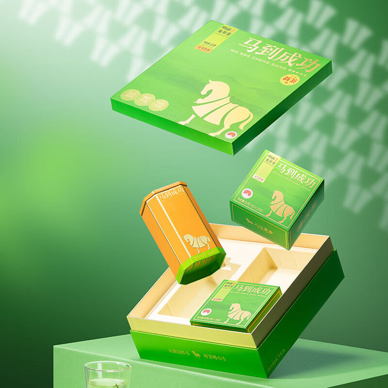 Ba Ma Tea Industry 2025 New Tea Spring Tea Mingqian Special Grade Zhejiang Qiantang Longjing Green Tea Gift Tea