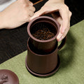 Qianshoutang Guogong Ma Xiaojun Yixing Zisha Cup Handmade Four piece Cup Kung Fu Tea Set Gift Box Gift Set Tianxingjian