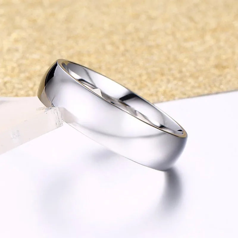Stainless steel Ring Gold Color Wedding Band Engagement Stainless steel Ring  for Women Men US Sizes 4 5 6 7 8 9 10 11 12 13 14 15 Free Shipping