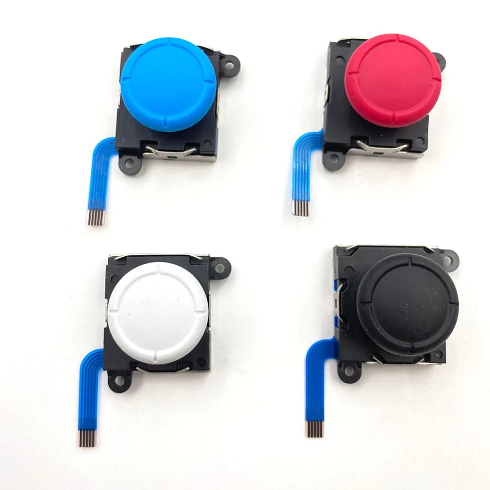 Switch Accessories MATERIAL 100PCS Original 3D Analog Joystick Thumb Sticks Sensor Replacements For Nintendo Switch Joy Con & Lite / Oled Controller