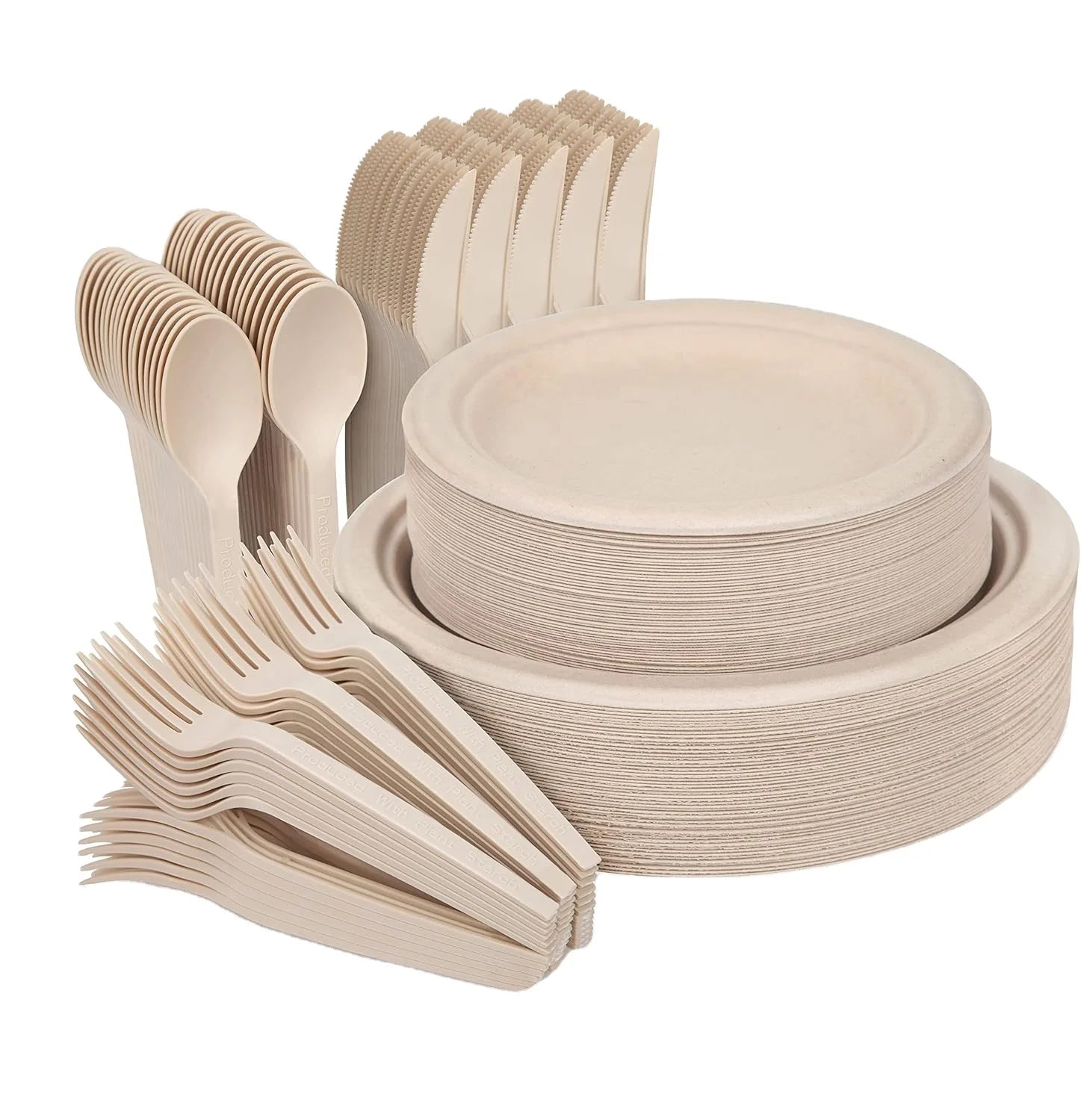 Pulp tableware