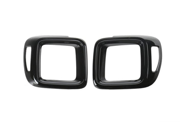 LED light surface shell material Car Rear Tail Light Lamp Decoration Cover for Jeep Renegade 2016 2017 2018 2019 2020 2021 2022 Lamp Hood Exterior Accessories