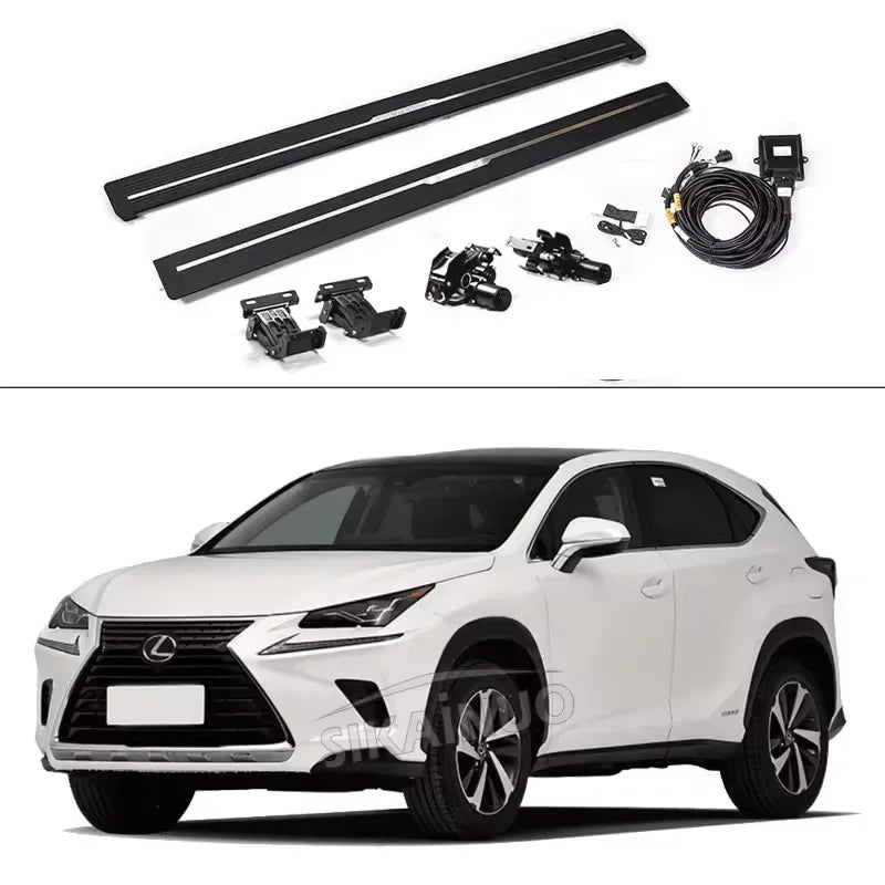Electric Retractable Side Steps Deployable Power Running Board Automatic Powersteps Exterior Accessories for Lexus NX AZ10 AZ20
