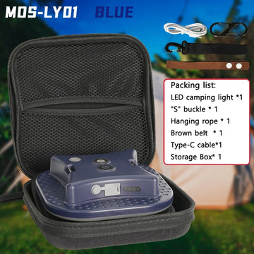 Emergency light MOSLIGHTING Camping Lantern 80W 7500K Torch Flashlight  Rechargeable LED Light 4 Light Modes For Outdoor Hiking Emergency Lamps