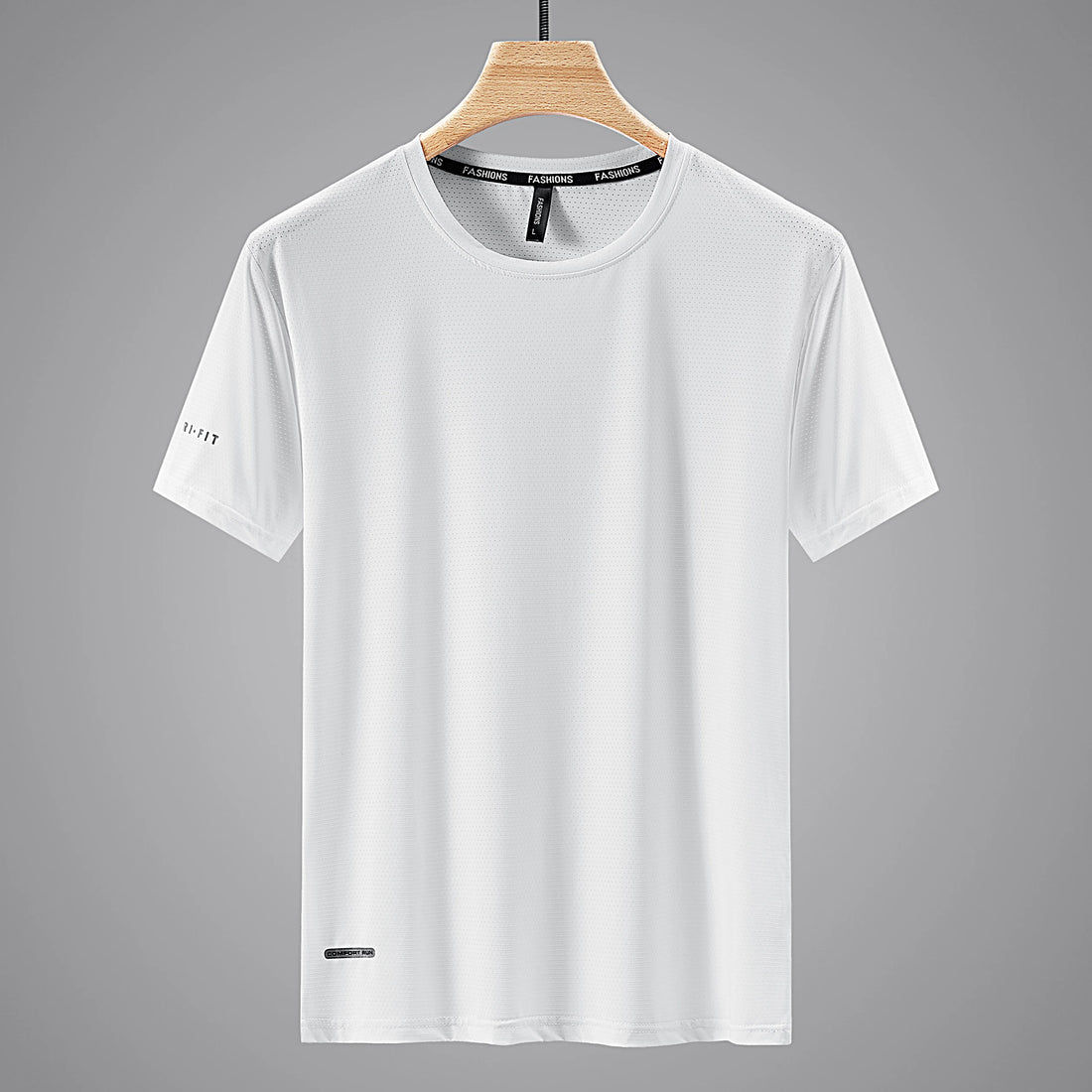 clothes Quick Dry Sport T Shirt Men'S 2024 Short Sleeves Summer Casual White Plus OverSize 6XL 7XL 8XL 9XL Top Tees GYM Tshirt Clothes