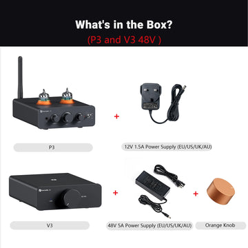 Sound equipment Use amusement Fosi Audio V3 Stereo Power Amplifier 300W *2 TPA3255 Class D Mini Amp 2 Channel Audio Amplifier for Subwoofer Passive Bookshelf