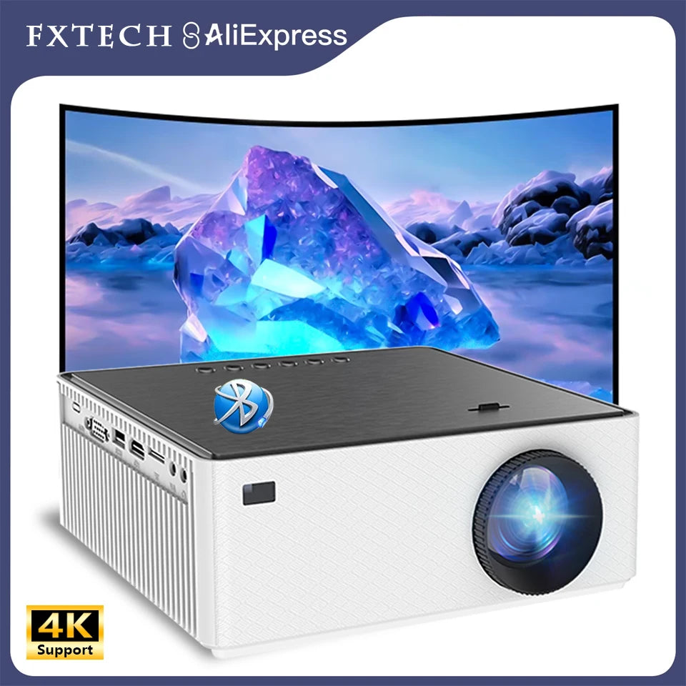HT20 Mini Portable Projectors Wifi Smart 1920*1080P Full HD Office Home Theater Video Outdoor Smart Projector Mobile Projection