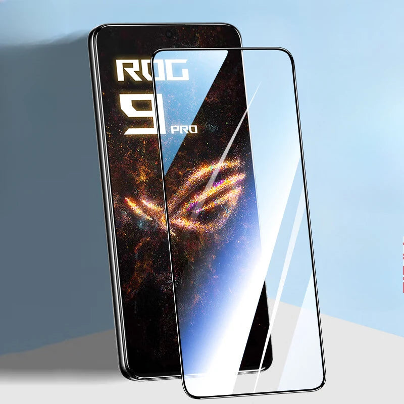 9D Tempered Glass for Asus ROG Phone 9 Pro Black Edge Clear Anti Blue Screen Protector for ASUS ROG9 Rog9 9Pro Protective Film