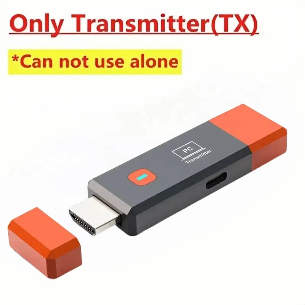 HDMI Wireless Video Transmitter and Receiver Extender 50m 1080P HDMI Video TV Stick Dongle Wireless Adapter For Camera Laptop PC
