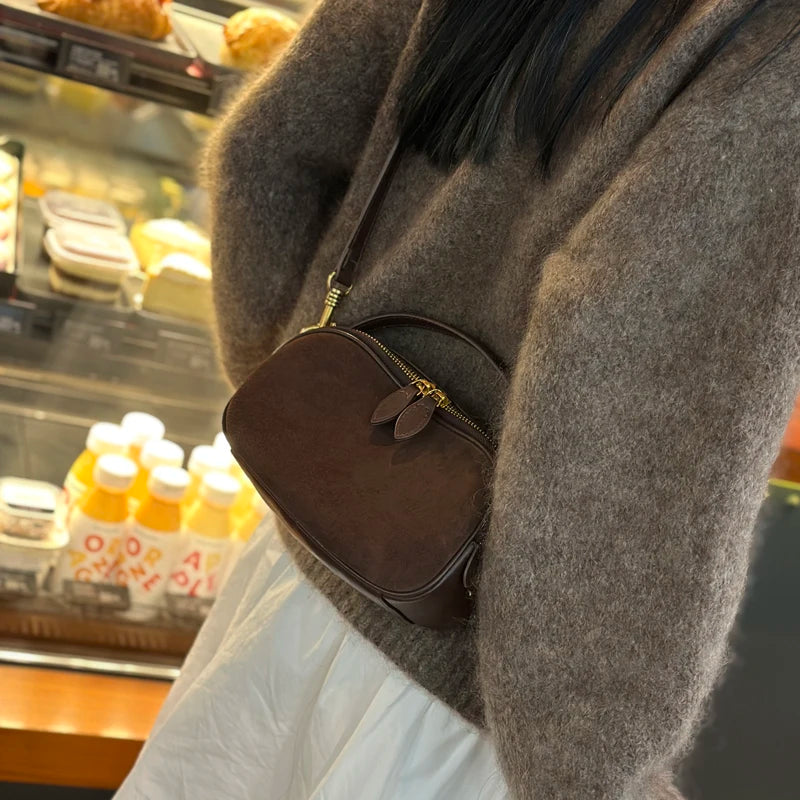 Woman Cowhide Genuine Leather Shoulder Bag Ladies High Quality Leather Handbag Female Fashion Luxury Design Crossbody Bag Women