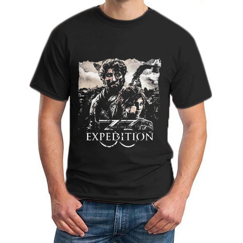 Gustave Clair Obscur Expedition 33 Shirt Casual Men Women Gustave Tops Tees Funny Game Short Sleeve T-shirts Unisex Gifts