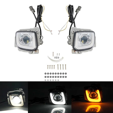 LED light Motorcycle LED Turn Signal Driving Fog Light For Honda Valkyrie 1800 2014-2015 Gold Wing F6B 2013-2017 GL1800 Models 2012-2017