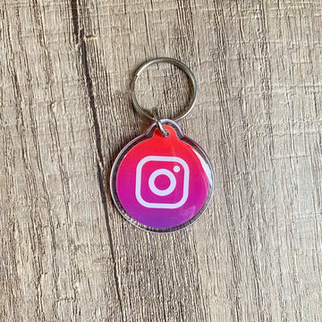 NFC Key Chains NFC Social Media Tap Business Key Card Instagram WhatsAPP Facebook Snapchat NFC Key Tag Keychains