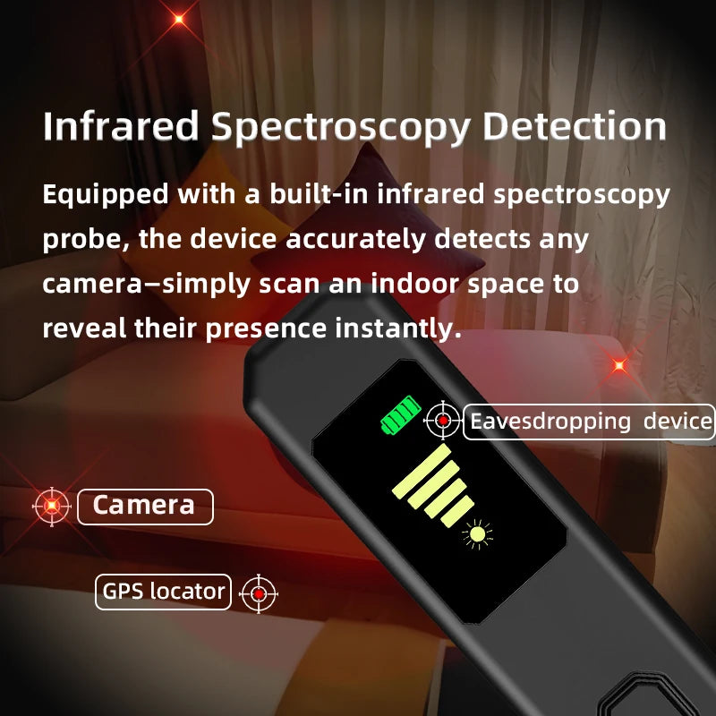 wireless signal detector Wireless Signal Detector for Hotel Anti-Peeping Inspection Camera Search GPS Positioning Tracking Device