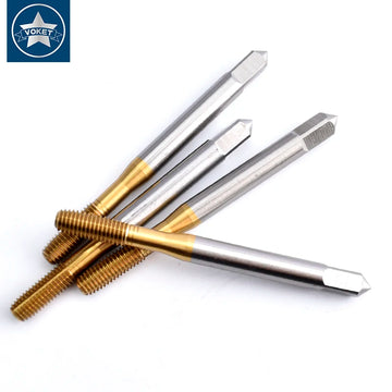 Metal 17/8 UNF threaded mold insert ,Metal 1/4 BSP threaded mold insert VOKET HSSE-M42 JIS Standard Insert Roll Forming Tap STI ST UNC 4-40 6-32 8-32 10-24 1/4 UNF 10-32 Machine Screw Thread Taps