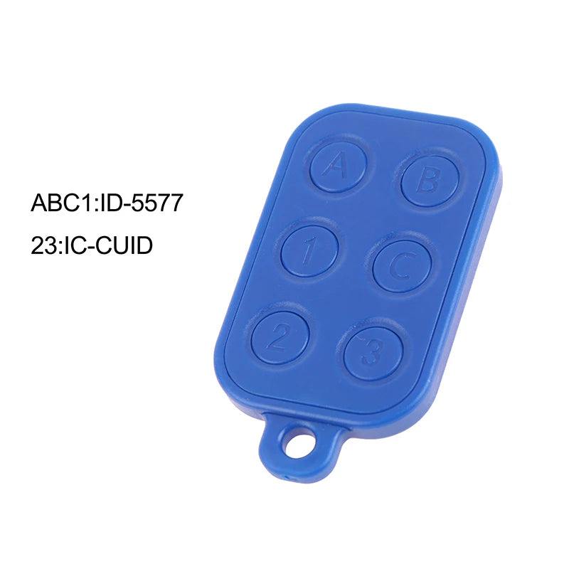 RFID Multiple Keyfob 6 in 1 125khz T5577 EM ID Writable IC 13.56Mhz 1k S50 UID Changeable Card Key